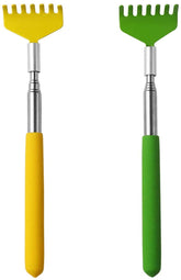 MIUPOO Mini Zen Sand Rake Yellow, front view, adds calming desk decor.