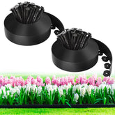 MIXC 66ft edging kit with spikes for easy curved installation.