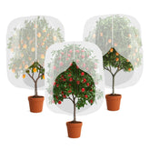 MIXC fruit tree netting with zipper enables easy harvest protection against birds