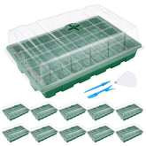 MIXC seed starter tray with 40 cells, clear view for easy seedling monitoring