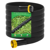 MIXC thickened flat soaker hose 50ft for durable watering with even distribution