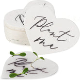 Mixrug plantable wildflower paper heart-shaped favor ready for eco-friendly guest gifts.