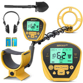 MIYAY metal detector shows five modes for versatile searches