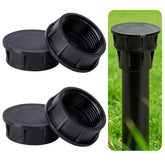 Mizelu sprinkler head cap 4-pack protects heads and simplifies replacement.