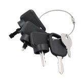 Mizoneparts ignition key kit for lawn mowers with five keys for quick starts.