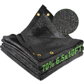 Mklsit shade cloth garden 70-percent 6-5x10ft filtering sun while promoting airflow for healthy plants