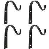 Mkono iron wall hook lantern hanger securing outdoor lanterns
