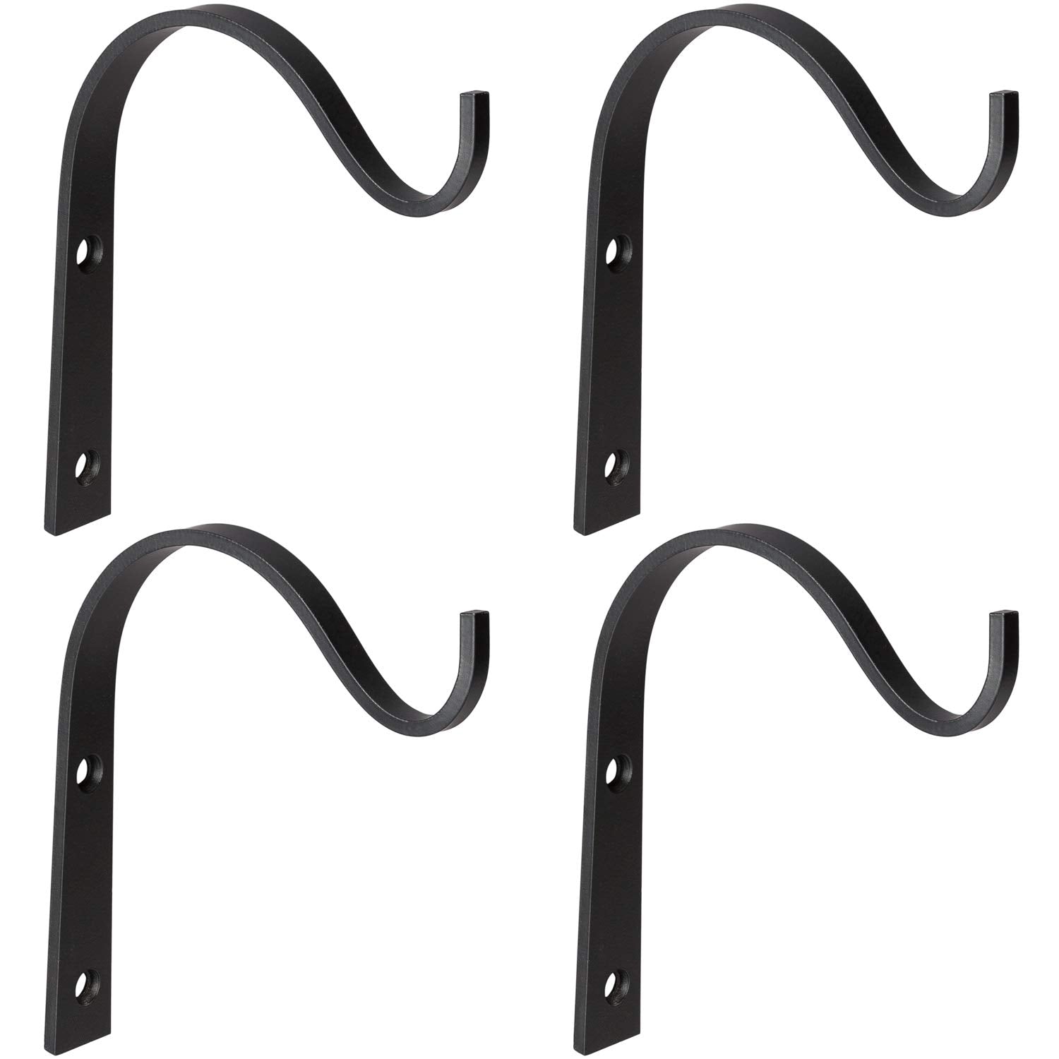 Mkono iron wall hooks hanging lanterns for warm outdoor ambience.