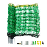 M MINGYA electric fencing net unrolled for quick pasture setup and livestock safety