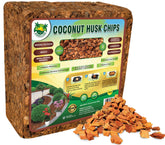 MODELLOR Premium Coco Chips block 10lb for compact storage and easy hydration.
