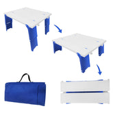 Modern-Depo beach table with carry bag for easy transport