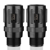 Moistenland 25psi regulator setup with 3-4 FHT to 3-4 MHT connection for drip irrigation