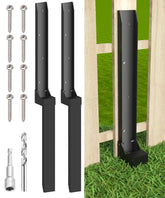 Mokeyder Fence Post Anchor Kit box view for quick outdoor repairs