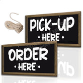 MOLESS order sign 12x6 inches; easy to mount in cafés.