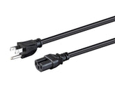 Monoprice heavy-duty power cord with NEMA 5-15P to IEC 60320 C15 for reliable daily use.