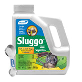 Monterey Sluggo bottle front view showing OMRI-listed organic snail control.