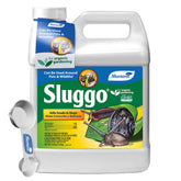 Monterey Sluggo bottle with measuring spoon for precise organic application.