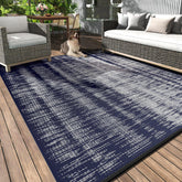 MontVoo waterproof-5x8 outdoor rug dries quickly and keeps patios clean