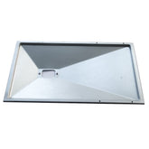 Monument Grills A110 grease tray front view fits 4-burner grills and is easy to clean.