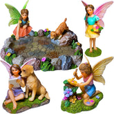 Mood Lab Fairy Garden mini pond kit for outdoor or indoor displays