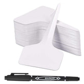 MOONSOUND 200pcs plant labels with T-type design for stable soil insertion