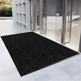 Morefany front door mat with non-slip backing for safe high-traffic entrances.