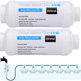 Mornajina calcium inhibitor filter pack close-up showing filtration media for outdoor misting