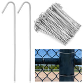 MorningRo 200-piece pack of chain-link fence ties for large fencing projects.