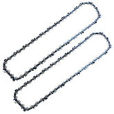 Morocca 2pc 14inch replacement chain with 52 links for reliable cutting