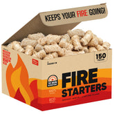 Moscow-Mix Fire Starter bulk pack ignites campfires quickly for grills