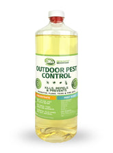 Mosquito Magician mint concentrate bottle ready for outdoor pest control.