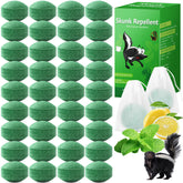 Motrapso Peppermint Skunk Repellent outdoor yard bags protecting lawn from skunks