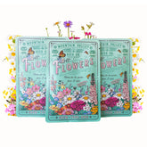 Packaging display for Mountain Valley Wildflower Collection, ideal gift-ready presentation.