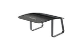MOVA LiDAX Ultra garage roof protecting mower from rain and sun.