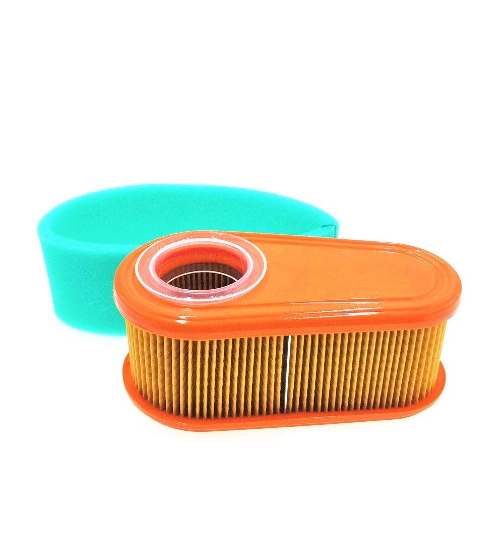 MOWFILL 795066 air filter element installed in a mower for clean airflow and engine protection.