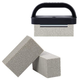 MOWOT Blackstone brick pack with handle for safer griddle cleaning.