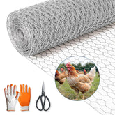 Moyios chicken wire hexagonal roll for outdoor fencing and garden protection.
