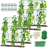 MQHUAYU cucumber trellis outdoor supports climbing vines for healthier fruit production and tidy beds.