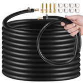 MQIDLFE self-sinking aeration hose 100ft ready for bottom circulation