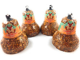 Mr. Bird Flaming Hot Feast seed bell 4-pack attracts a variety of wild birds