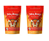 Mr. Bird Flaming Hot Feast seed bag with reseal keeps feed fresh longer.