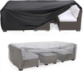 Mrrihand patio furniture cover waterproof with 78 L x 62 W x 30 H fit protects outdoor furniture.