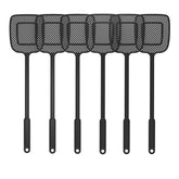 MR.SIGA heavy duty long handle fly swatter front view for extended reach.