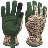 MSUPSAV gloves back-stretch panel enables flexible garden movement and comfort.
