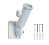 MTB Supply 1-inch aluminum flag bracket on wall for secure yard display.