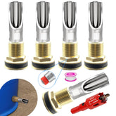 MTKZKAF pig waterer nipple close-up, durable stainless steel for reliable water delivery