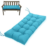 MTMR outdoor bench cushion with waterproof cover for all-weather seating.