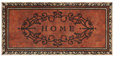 MTOUOCK large 47x22 outdoor welcome mat front view suitable for high-traffic entrances