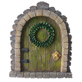 MUAMAX garden fairy door base-tree invites whimsy to outdoor spaces.
