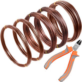 Mudder bonsai wire cutter in use for precise shaping